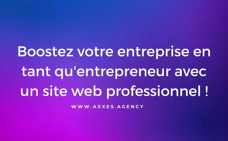 Créer un site web professionnel en Flandre